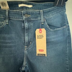 NWT Women’s classic mid rise skinny 14 Long